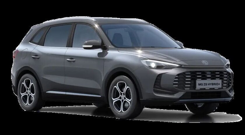 suv grigio scuro mg zs ibrido